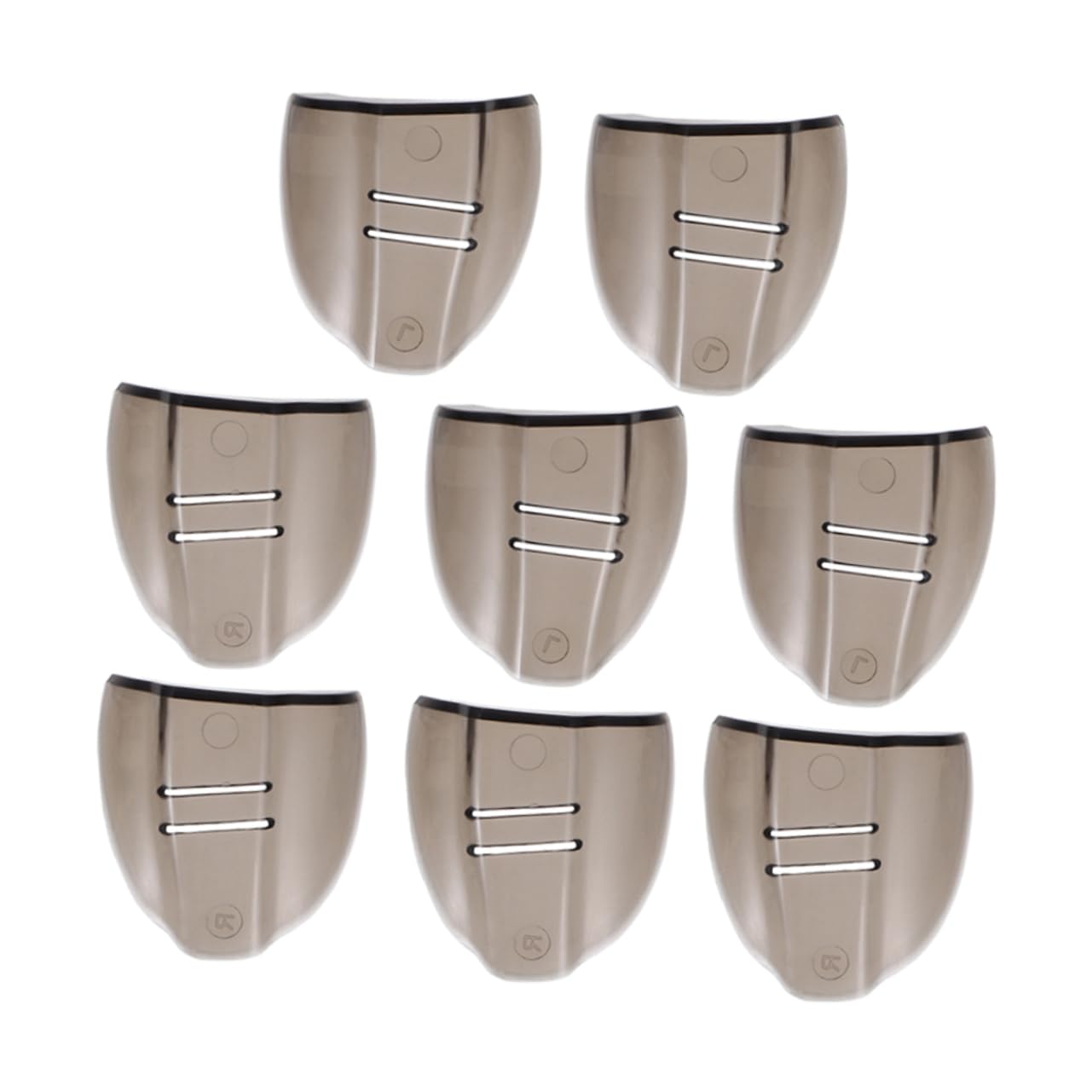 BESTYASH 5 Ensembles Ailes De Lunettes De Lunettes Ajuster Protections Latérales De Lunettes Protections Latérales pour Lunettes De Soleil TPU 4 Paires*5