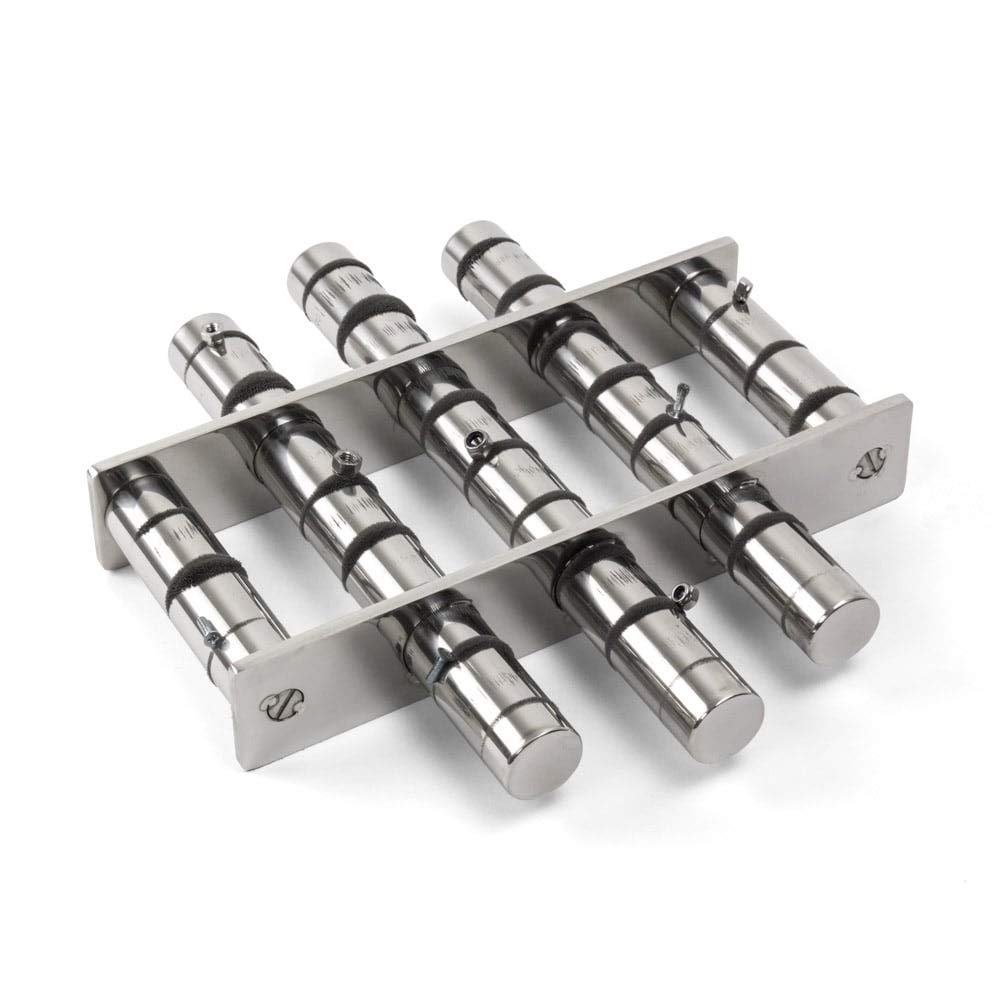 Grid de Separación Magnética de Acero Inoxidable de La Industria Alimentaria Para La Eliminación de Desechos Ferrosos - 350mm Dia x 40mm - 10,000 Gauss - 7 Barras