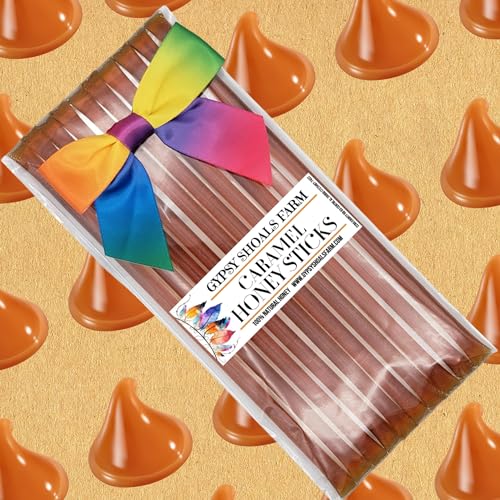 Miel con caramelo en palitos Gypsy Shoals Farm 10 unidades miniatura 2