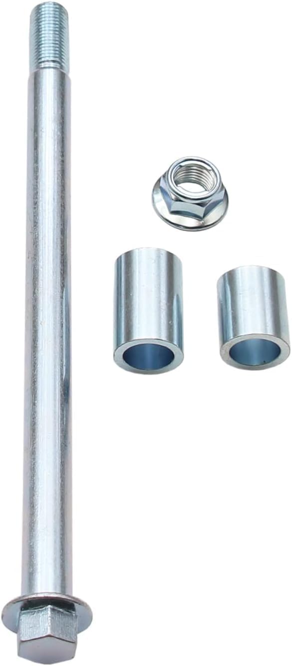 M12 280mm Front Rear Axle with Bushing 5mm 20mm 30mm Fit for Motorcycle Pit Dirt Bike Moped Scooter QUAD ATV Mini Bike Parts