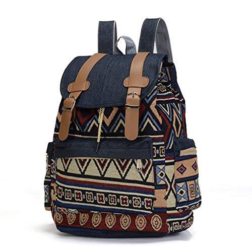 Sac à dos bohème en toile légère pour soulager le dos - 5