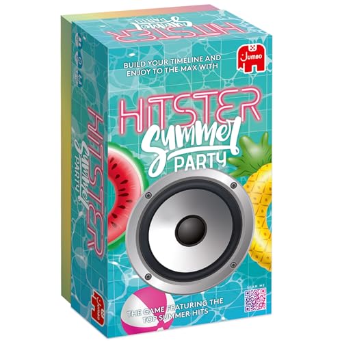 Hitster Summer Party - Das Musik-Partybrett, Karten- & Quizspiel für Grillabende, Date-Nächte & Gartenpartys - 300+ Neue Lieder - Guess The Song, Year & Artist - Erwachsene & Familienspiele, 2-10