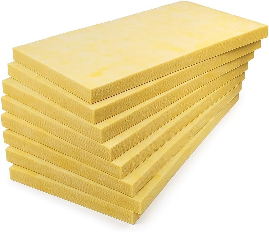 10pcs Rock Wool Thermal Insulation (150 Cm) Noise Reduction Coefficient & Room Soundproofing Fiber Waterproof Isolation Roll, Mineral Wool Insulation Board High Temperature Etc..