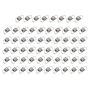 Sourcing Map 58 Stück Zugfeder 0,4 mm