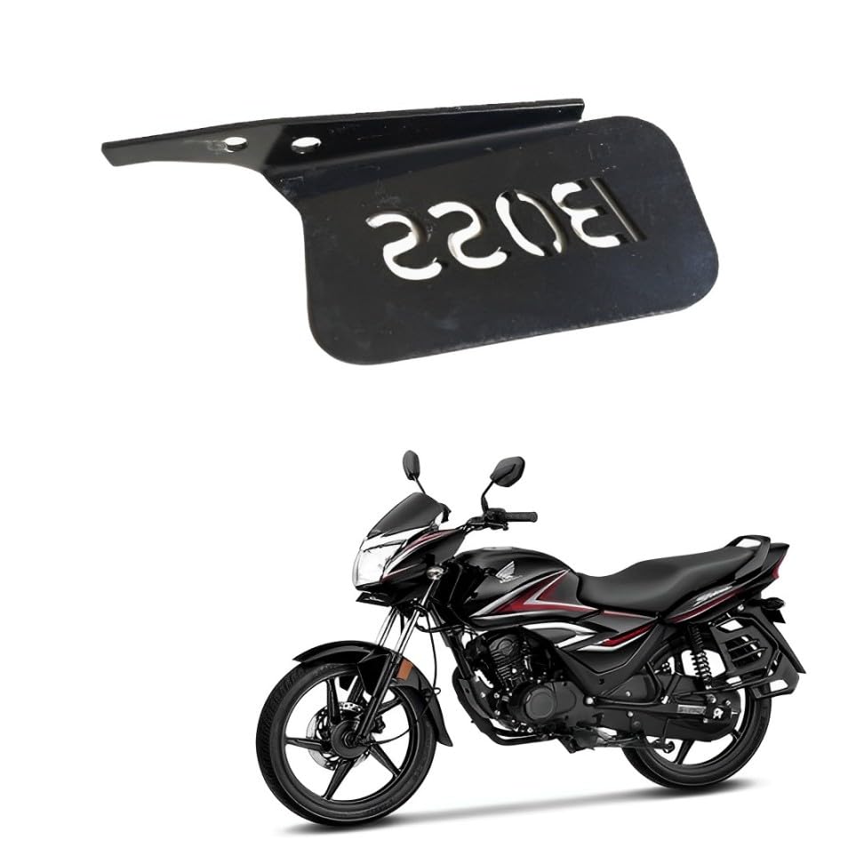 Shubh Auto Accessories Bike Right Side Ladies Footrest Compatible for Hero Splandor, Honda Shine, Deluxe, Passion Pro (Universal Fitted)