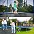 WASAKKY Trampoline for Kids and Adult - 12ft Kids Trampoline with Trampoline Accessories: Trampoline Ladder, Safety Trampoline Net, Spring Cover Padding