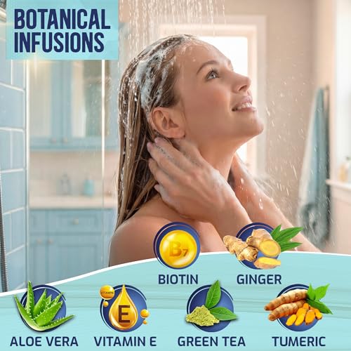 Image of Biotin Shampoo - Sulfate Free Strengthening and Volumizing Shampoo for Thinning and Fine Hair - Professional Salon Thickening, Volume Boosting Formula - Paraben Free for Women and Men - 16 Fl Oz