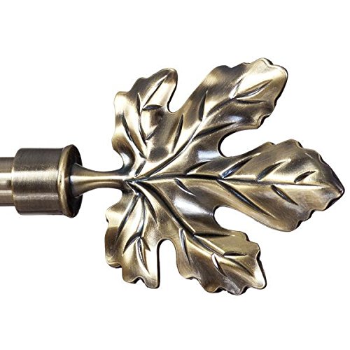 IANPAV Curtain Finials 16 Antique Maple