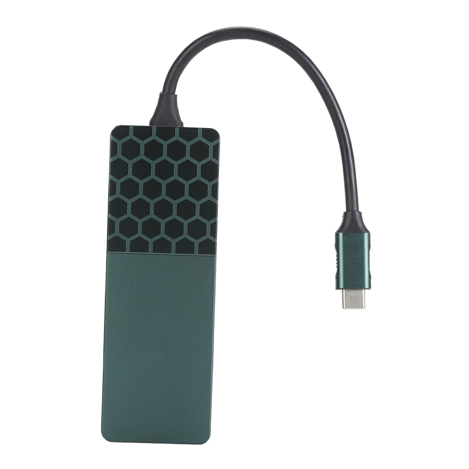 Hub 7 in 1 di Tipo C con Ricarica Rapida e Uscita 4K HD per Dispositivi e Lega di Alluminio