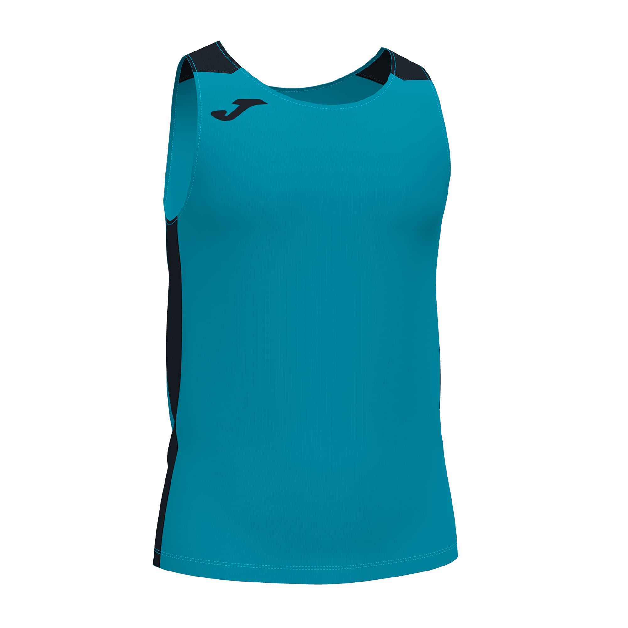 Joma Record II Men's T-Shirt Turquoise Black