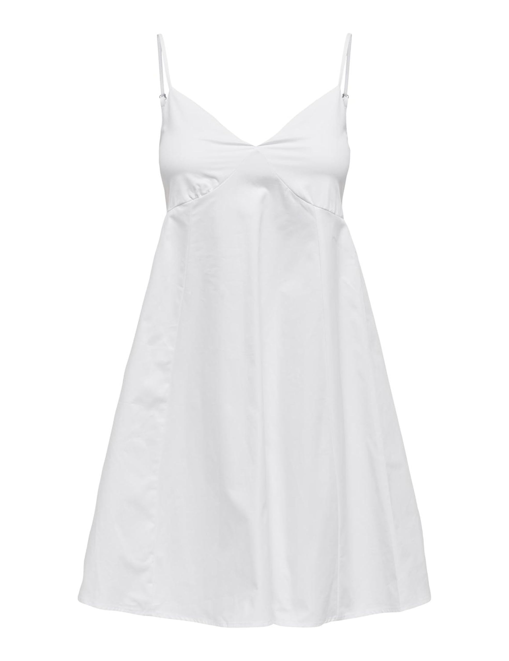 ONLY Women's Onllowa Strap Dress Ptm, Bright White, M