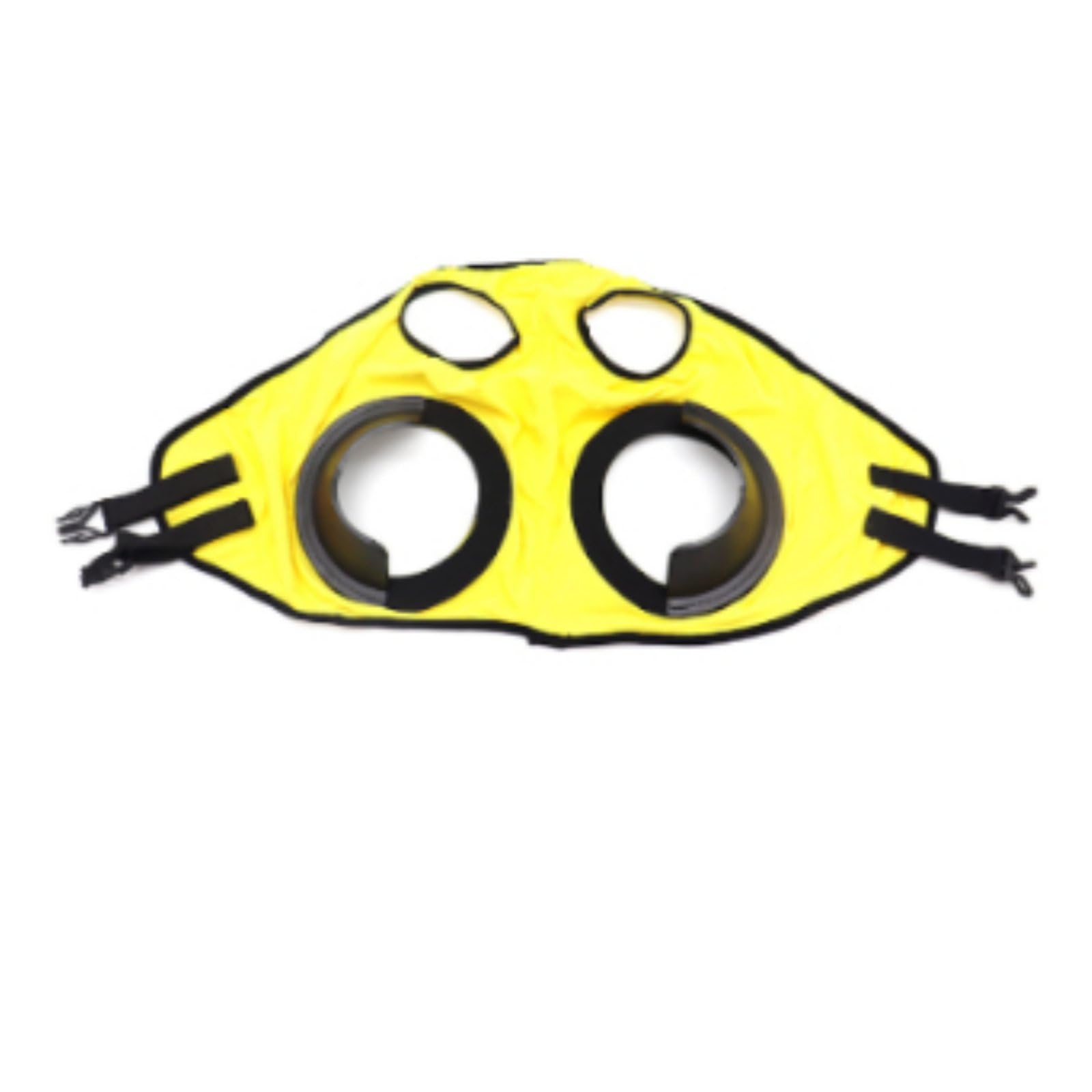 Milageto Protector Ocular para Caballo Máscara Capucha Cubierta Cabestro con Ajuste Ceñido y Material de Poliéster Elástico Aberturas Redondas para Ojos y