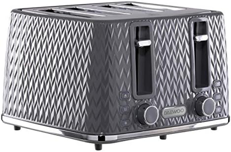 Daewoo SDA1780 Argyle 1.7L Plastic Kettle Removable & Washable Limescale Filter, Lid Opening, Auto/Manual Switch Off Options 3KW Concealed Heating Element White