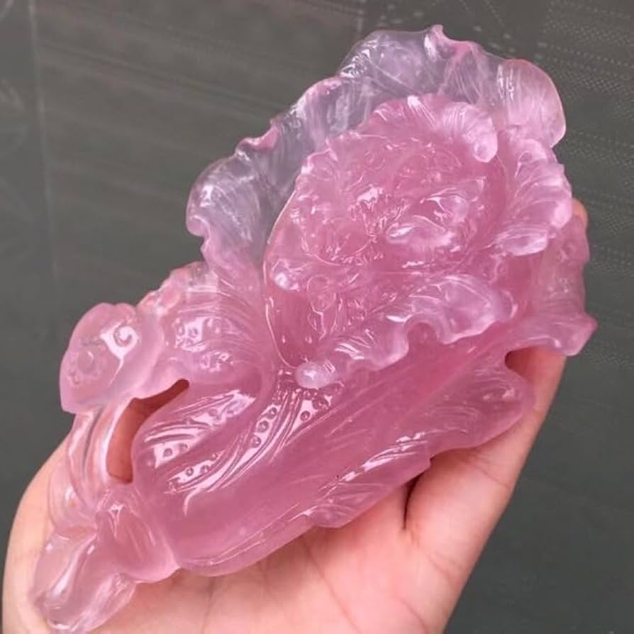 ⭐︎【天然】ローズクォーツ 置物 190g ⭐︎【天然】ローズクォーツ 置物 190g