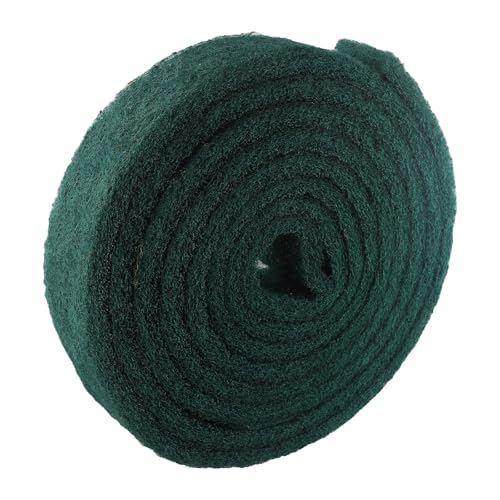CashMuch Rollo de estropajo de 5,8 m para limpieza de cocina, ollas, platos, fregaderos y estufas, color verde