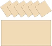 ATOFTER 6 Pack 4x2 Ft Fluorescent Light Covers - Magnetic Warm Color Filters for Classroom Office School Home Hospital Ceiling Lights