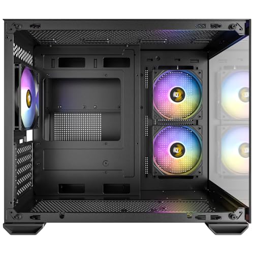 Boîtier PC gaming ANTEC CX600M ARGB mini tour Micro ATX noir - 7