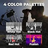 AGM Global Vision Taipan TM10-256 Thermal Monocular - 256x192 Resolution, 12μm Pixel Pitch, Video Recording 1-8x Digital Zoom Heat Vision Monocular, Thermal Imaging Monocular Thermal Optic for Hunting - Image 4