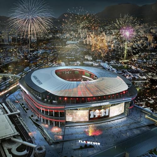 ESTUDOS DO EST&Aacute;DIO PR&Oacute;PRIO DO FLAMENGO DEVEM DURAR SEIS MESES Podcast Por  capa