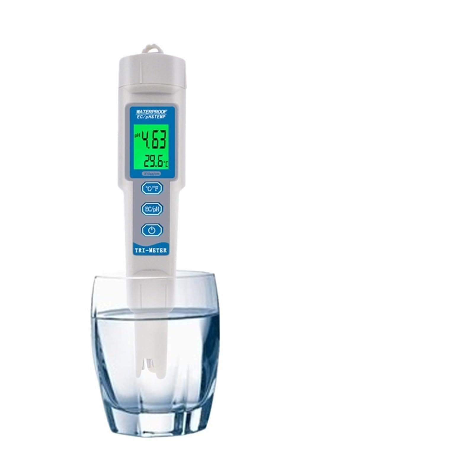 Zestaw do badania wody, 4 W 1 TDS PH EC Temp Meter Tester pH Test jakości wody Monitor temperatury Długopis Narzędzia do pomiaru kwasu i zasady(TDS EC PH TEMP)