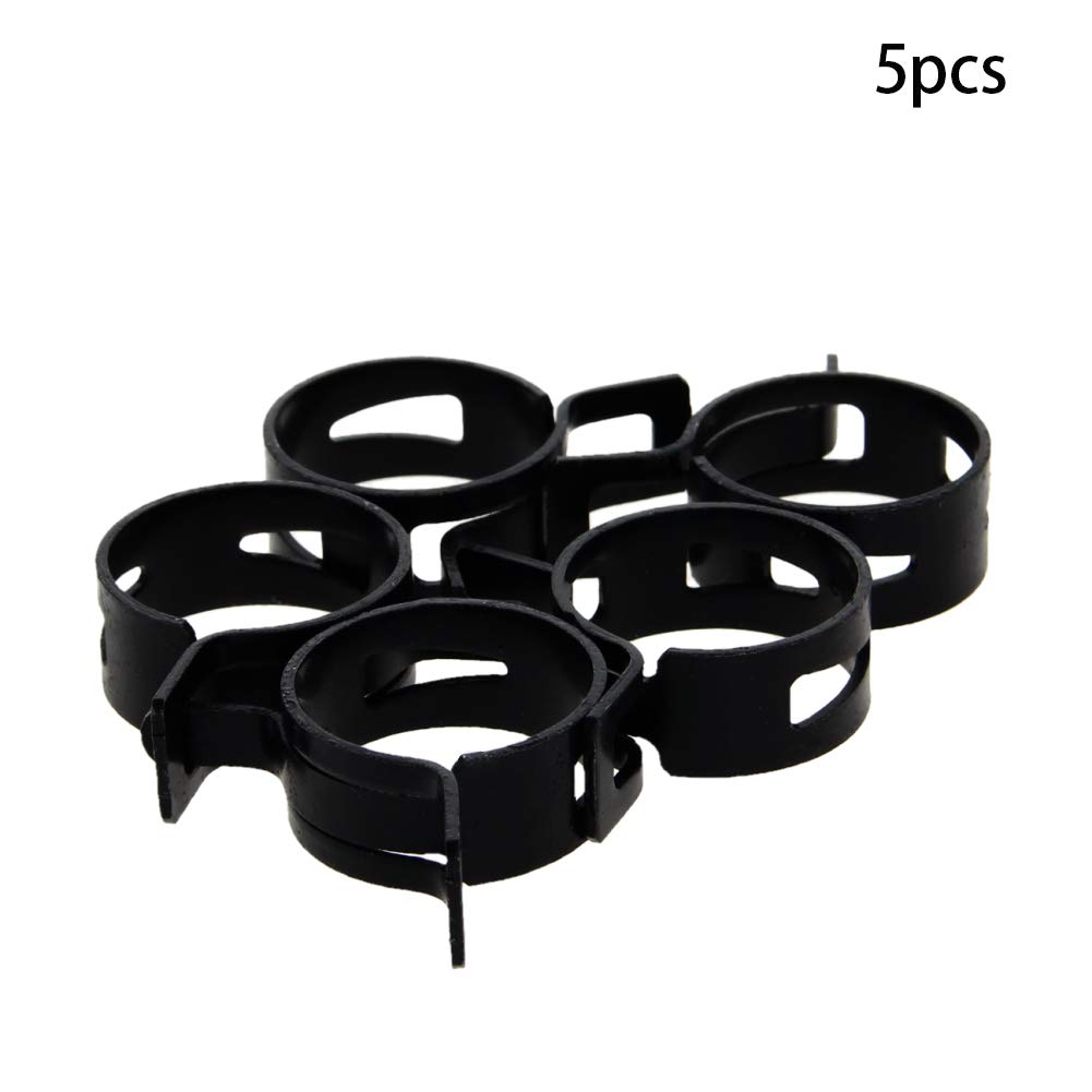 Yinpecly Lot De 50 Colliers De Serrage à Ressort Double Fil En Silicone Pour Tuyau 242674