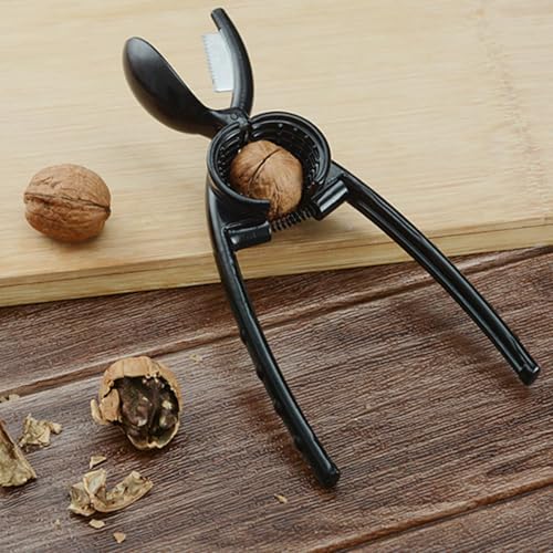 Walnut Pliers Breaker, Chestnut Opener Tool, Metal Nut Breaker, Non-Slip Nut Cracker, Multifunctional Chestnut Clip, Portable Nut Cracker, Kitchen Nut Tool, Chestnut Cracking Tool for Kitchen - immagine 4