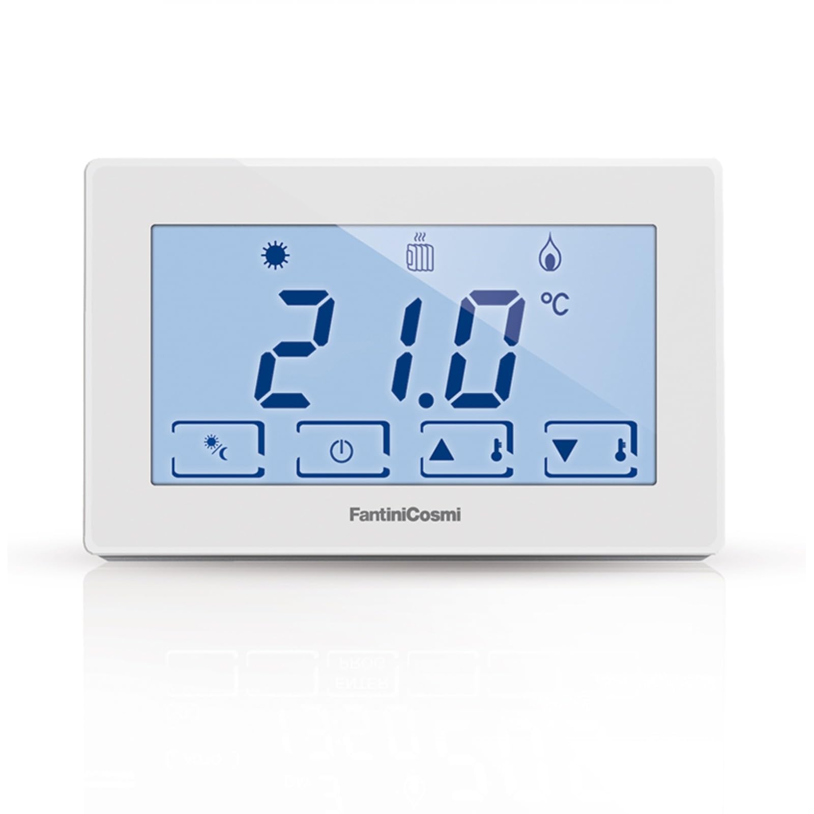 CH120RF Termostato de ambiente con pantalla táctil inalámbrica para sistema Intellicomfort+
