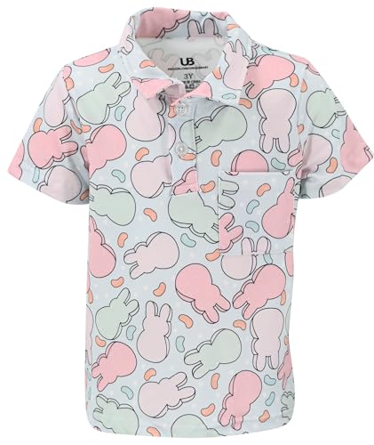 Image of Unique Baby Short Sleeve Collared Boys Polo Shirt, Toddler Kids Polo Shirts