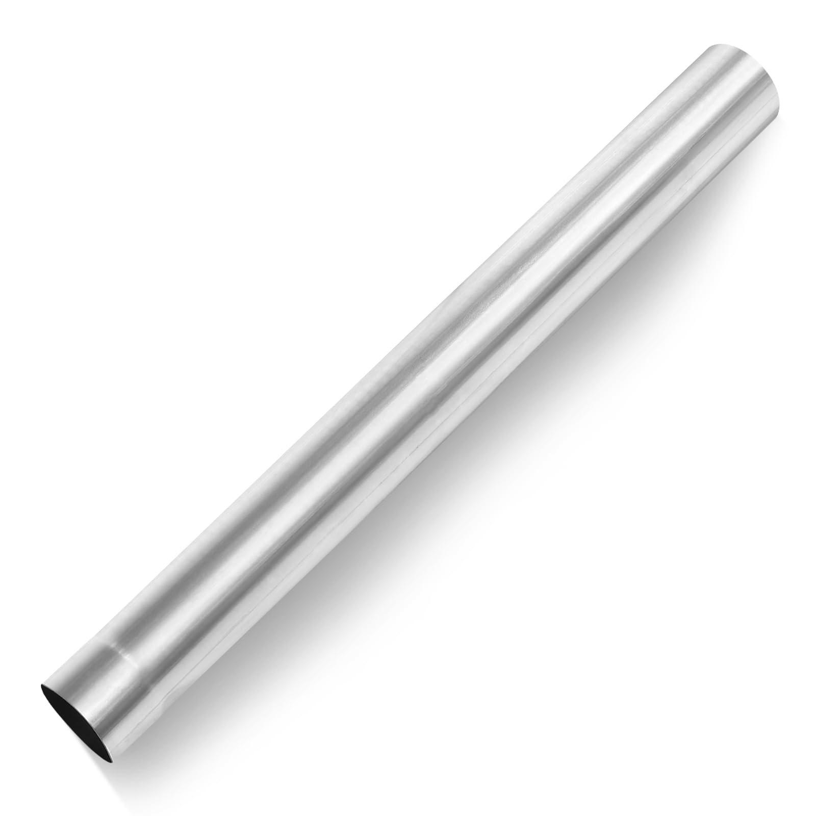 LCGP 2.5 Inch Custom Mandrel Straight Exhaust Pipe 30 Inch Long Stainless Steel