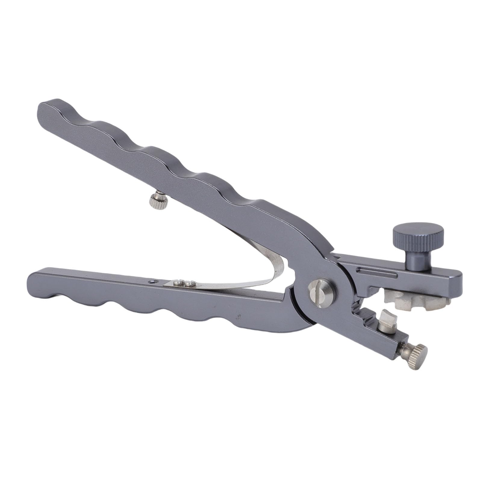 Pinza per Barra a Molla Utilizzo Semplice Applicazione Versatile per la Rimozione del Perno Dell'orologio, Lega di Alluminio, 5 Testine di Ricambio