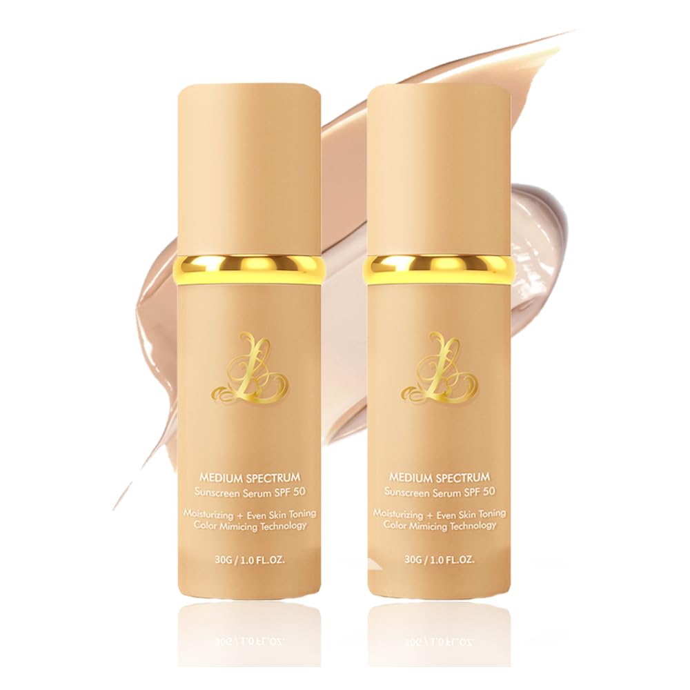 Base de maquillaje versátil 4 en 1: esta base líquida combina base, crema de protección solar, SPF 50, corrector y crema hidratante, se ajusta automáticamente al tono