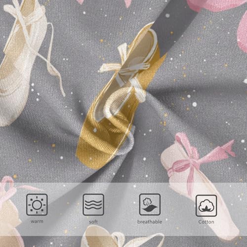 Wusikd Ballerina Shoes Girls' Underwear Cotton Girls Briefs Soft Toddler Underwear 2T3