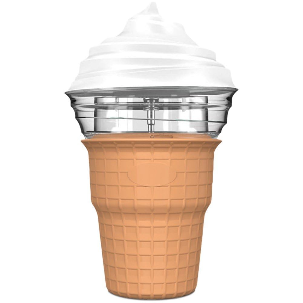 – Automatic Ice Cream Maker, Mini Electric Milkshake Squeezer, Usb Home Diy Frozen Fruit Dessert Pressing Machine,Yogurt Mixer