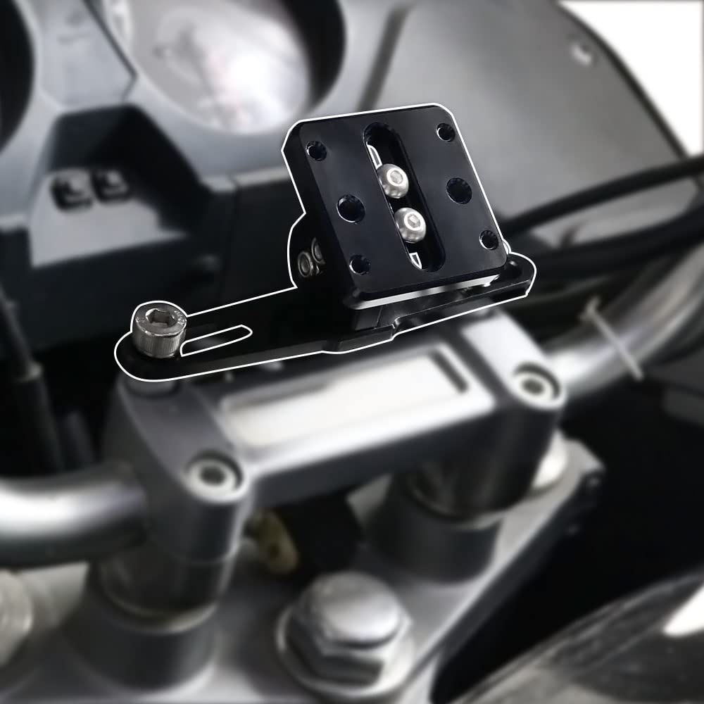 Xitomer Soporte de montaje GPS para Grom MSX125 2013-2021 / AFRICA TWIN CRF1100L, MT-09/FZ-09 14-22 / XJR 1300 Navigator Mount DR-Z400SM / GSX-S750, Z800, F850GS S100XR 0XR y así sucesiv