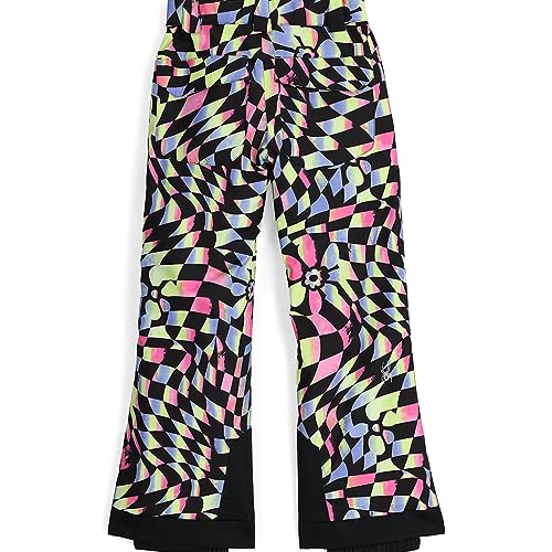 Pantalon de ski enfant Spyder Olympia bleu technique imperméable - 2