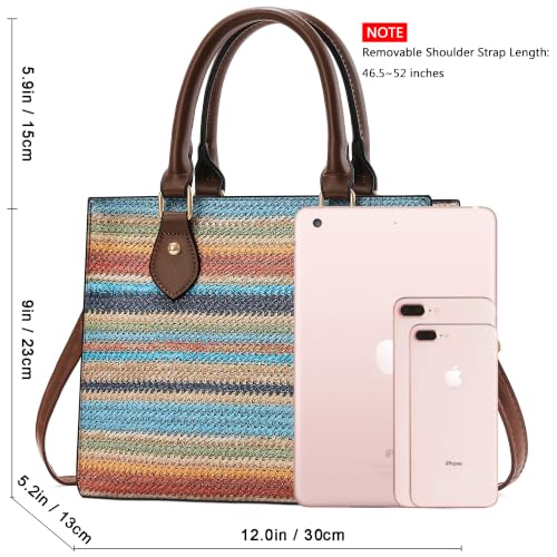 Image of CHICAROUSAL Crossbody Purses and Handbags for Women PU Leather Tote Top Handle Satchel Shoulder Bags