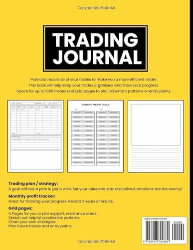 Independently Published Achieve Logbooks, Adjust And Trading Journal: Stocks, Forex, Options And Crypto Trading Log Book For Organised Traders thumb #1