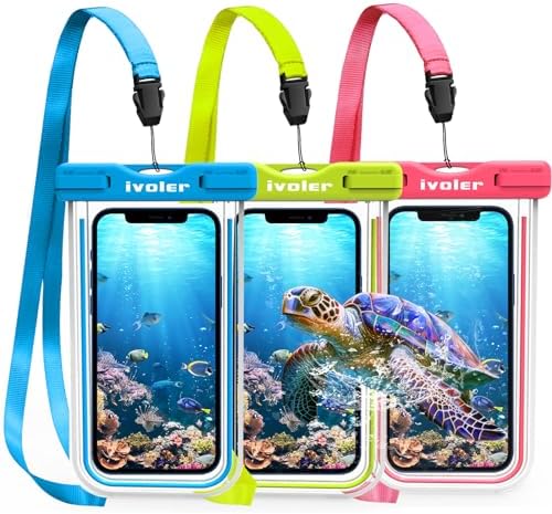 Ivoler [4 Pezzi] Custodia Impermeabile Smartphone, IPX8 - Foto 6