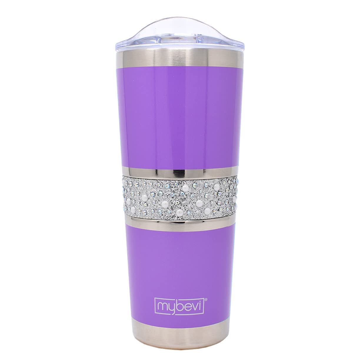 MyBeviHollywood Tumbler – 20oz. (Amethyst Orchid, 20 oz)