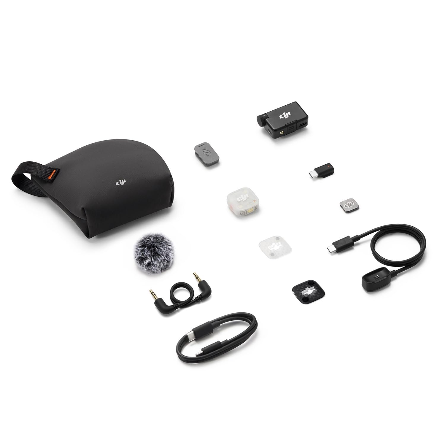 DJI Mic Mini 2S (1 Transmitter + 1 Receiver), AI Noise Cancellation