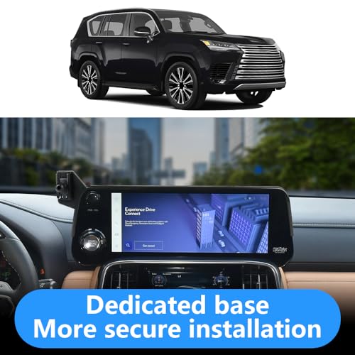 LUNQIN Car Phone Holder for Lexus LX 600 2022 2023 2024 2025 2026 and Lexus LX 700h 2025 2026 Auto Interior Accessories Best Cell Phones Mount Cellphone Mobile Cradle Charging Navigation Screen Stand by LUNQIN - Used condition - Image 4
