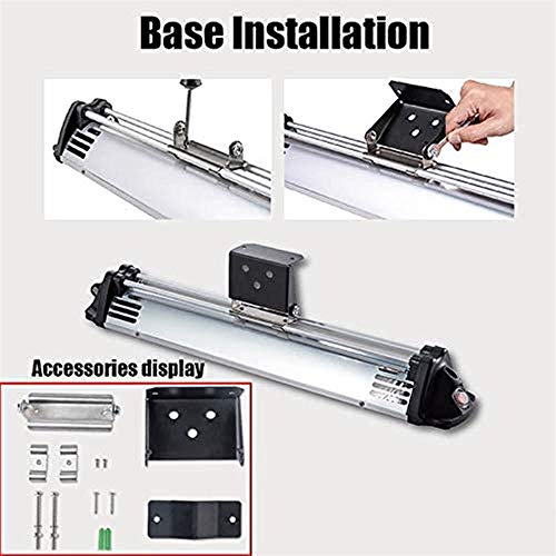 1.8Kw Electric Hanging Heater, Carbon Fiber Infrared Patio Heater With Wall Bracket, Wall Mounted Outdoor Garden Heating Lamp, Super Quiet Instant Warm #TOP6