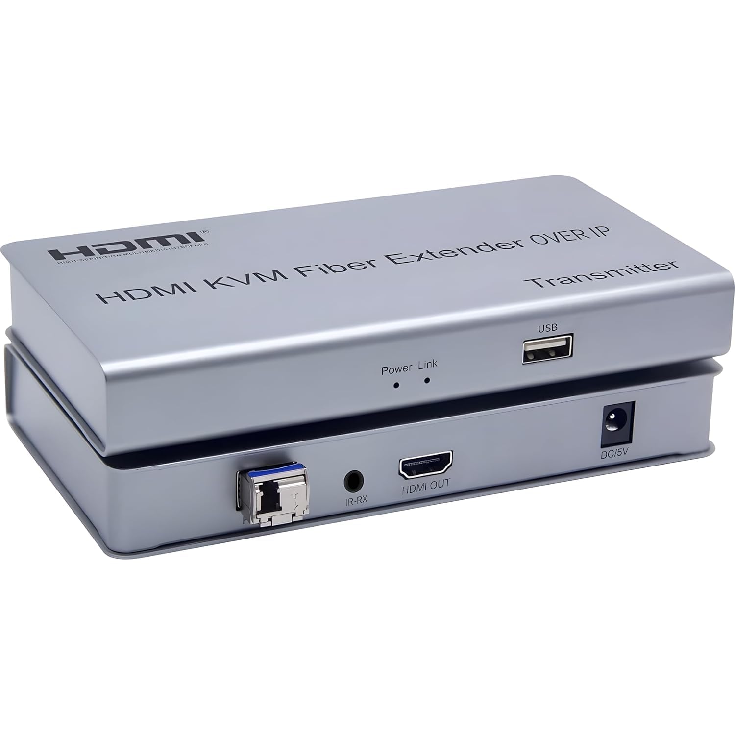 MICROWARE 20KM HDMI USB KVM Fiber Extender | 1080P Full HD Optical Transceiver, HDMI Over Fiber IP Extender with USB Mouse Keyboard Support | Long-Distance Audio Video Converter (HDMI KVM 20KM)-image-46