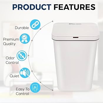 Amazon.com: SIMPLI-MAGIC 13 Gallon (50L) Motion Sensor Touchless