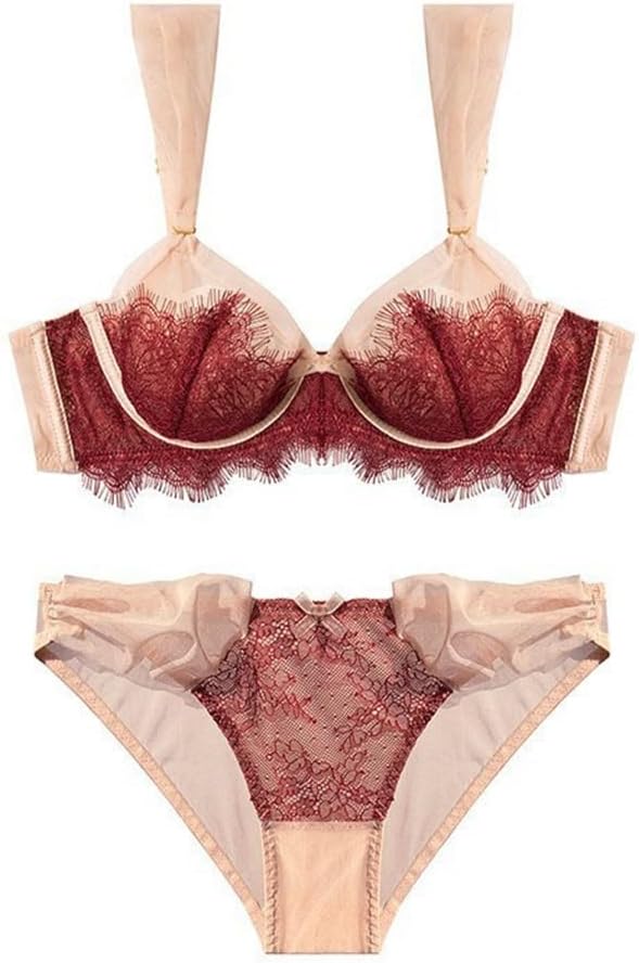 thin Lace Lingerie Size Bra Anti-sagging Top Support Sexy Set Bras
