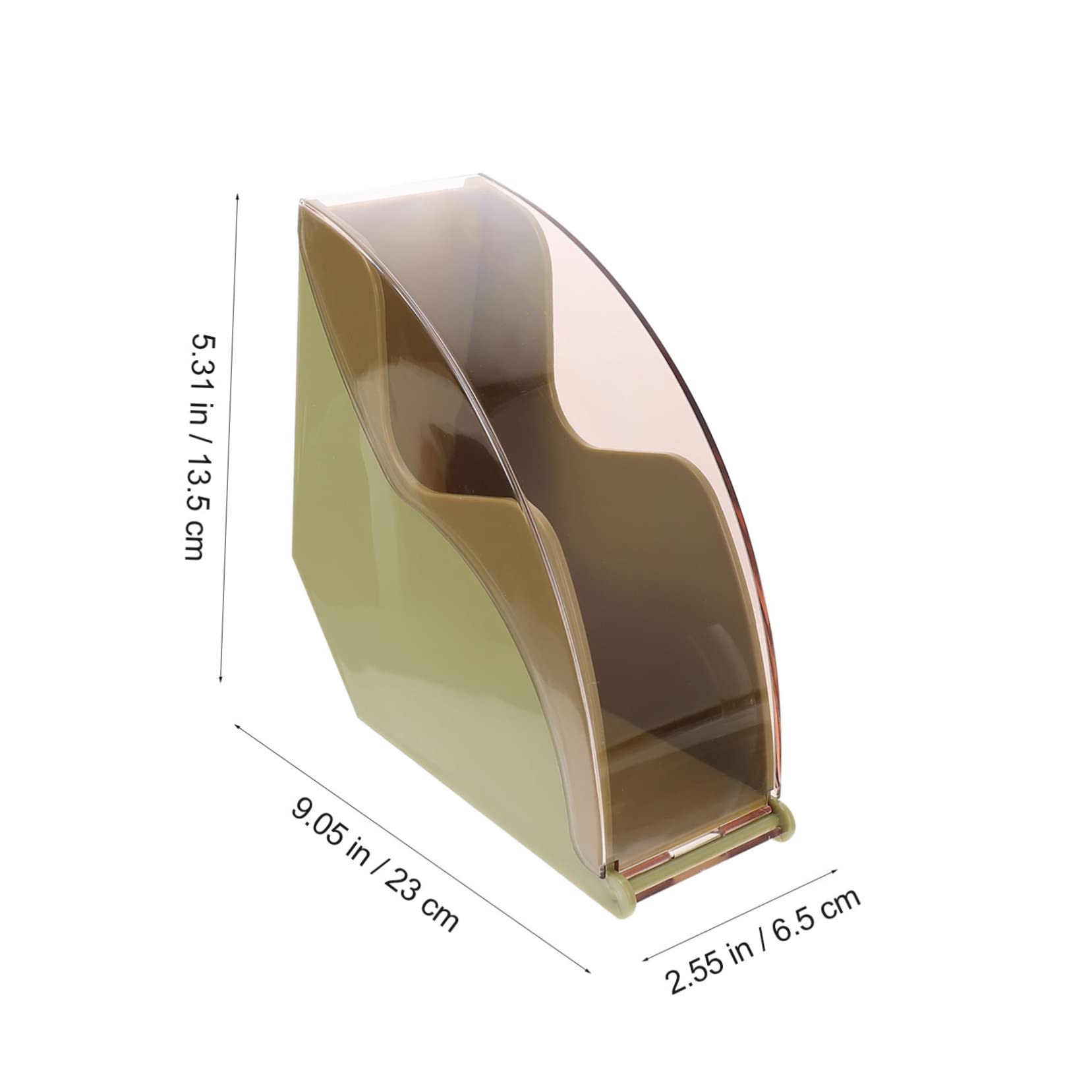 LABRIMP 1 Pieza Caja de Almacenamiento para Filtros de Café de Plástico Reutilizable para Filtros de Café Soporte Decorativo y Funcional para Hogar y Oficina