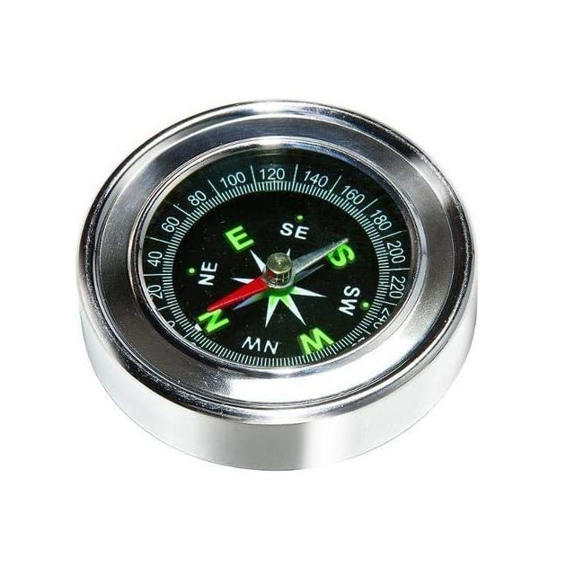 KRAFTMASTERS Stainless Steel Directional Pocket Compass