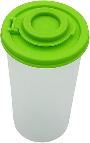 Cocteleras de condimentos para alimentos, prácticas y versátiles, tapas herméticas de plástico transparente, sin BPA, recipientes de especias de