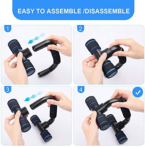 GIVBRO - Barra push-up con impugnatura in schiuma