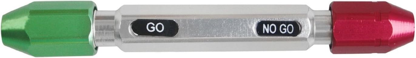 Accusize Industrial Tools 0.061'' - 0.250'' Go/No Go Double End Gage Handle, 3350-0101